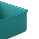 JAMIE OLIVER  Квадратна форма за печене с падащо дъно - 20х20см - цвят атлантическо зелено