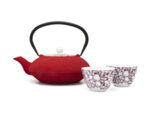 BREDEMEIJER Чугунен чайник “Yantai“ - 1,2л - цвят червен