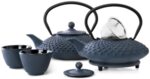 BREDEMEIJER Комплект от 2бр чугунени чаши за чай “Xilin“ - тъмно сини