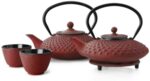 BREDEMEIJER Подложка за чугунен чайник “Xilin“ - цвят червен