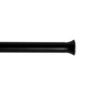 UMBRA Телескопичен корниз за пердета и завеси - CHROMA - цвят черен - размер 91-137 см