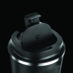 ASOBU Двустенна термо чаша с вакуумна изолация “CAFE COMPACT“ - 380 мл - цвят черен
