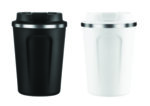 ASOBU Двустенна термо чаша с вакуумна изолация “CAFE COMPACT“ - 380 мл - цвят черен