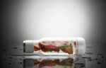 ASOBU Двустенна бутилка “INNER PEACE“ - стъкло/тритан - 500 мл - тъмно червена