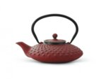 Чугунен чайник BREDEMEIJER XILIN - 0,8 л - цвят червен