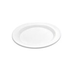 Керамична чиния EMILE HENRY SALAD and DESSERT PLATE десертна - цвят бял