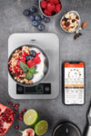 GEFU Дигитална Bluetooth кухненска везна с аналитик на хранителни стойности “SCORE“