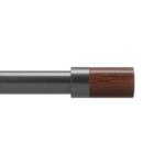 UMBRA Корниз “BLOK“ - цвят “Gun Metal“ - размер 183-366 см.