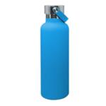 Двустенна спортна бутилка Nerthus с дръжка - цвят син - 750 мл