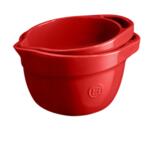 EMILE HENRY Керамична купа за смесване "MIXING BOWL"  - 2,5 л - цвят червен