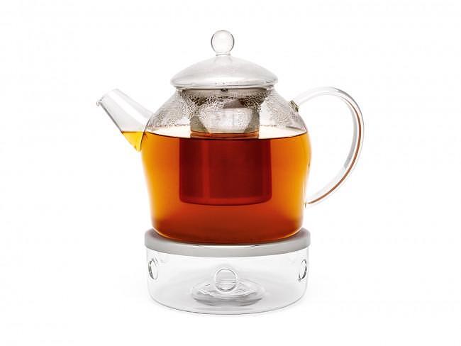 BREDEMEIJER Стъклен чайник със стоманен инфузер “Minuet“ - 1.2 л.