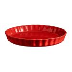 Керамична форма за тарт EMILE HENRY TART DISH - Ø29,5 см - цвят червен