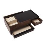 UMBRA Кутия за бижута и аксесоари “STOWIT“ - цвят черен / орех