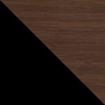UMBRA Стенна етажерка “BELLWOOD“ - цвят черен / орех