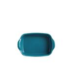 EMILE HENRY Керамична тава "INDIVIDUAL OVEN DISH"- 22х15см - цвят син