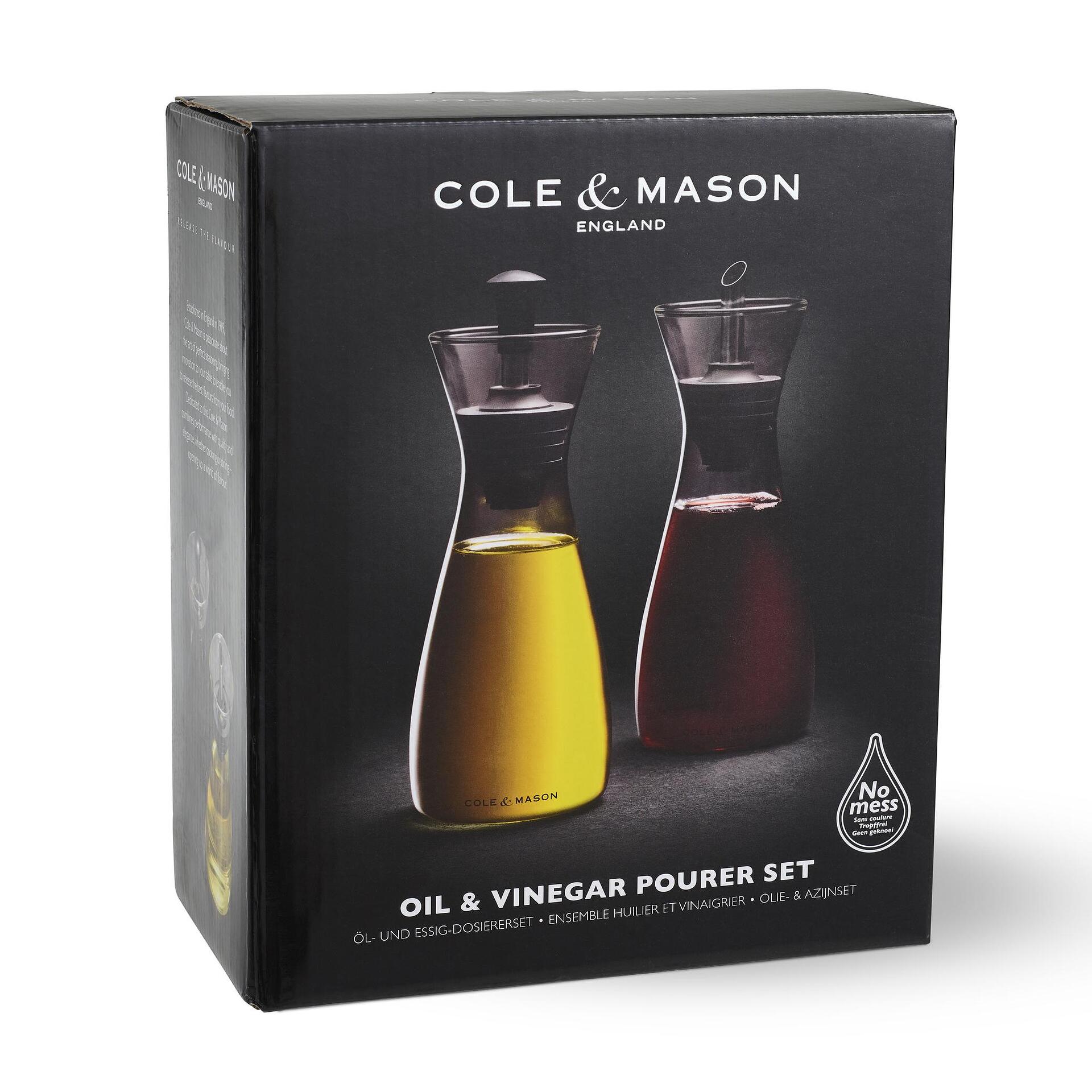 COLE & MASON Комплект за олио и оцет