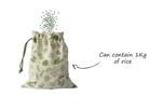 PEBBLY Многократна памучна торбичка за пазаруване - 25 х 30 см.