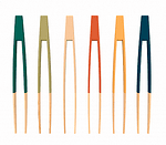 PEBBLY Бамбукова щипка с магнит 24 см - различни цветове