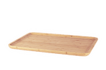 Табла (поднос) за сервиране PEBBLY бамбукова - 42 x 30 см