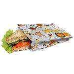 Джоб Nerthus JUNGLE за сандвичи и храна (18.5 x 14 см) - цвят бял