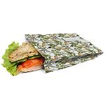 Джоб Nerthus JUNGLE за сандвичи и храна (18.5 x 14 см) - цвят светлозелен