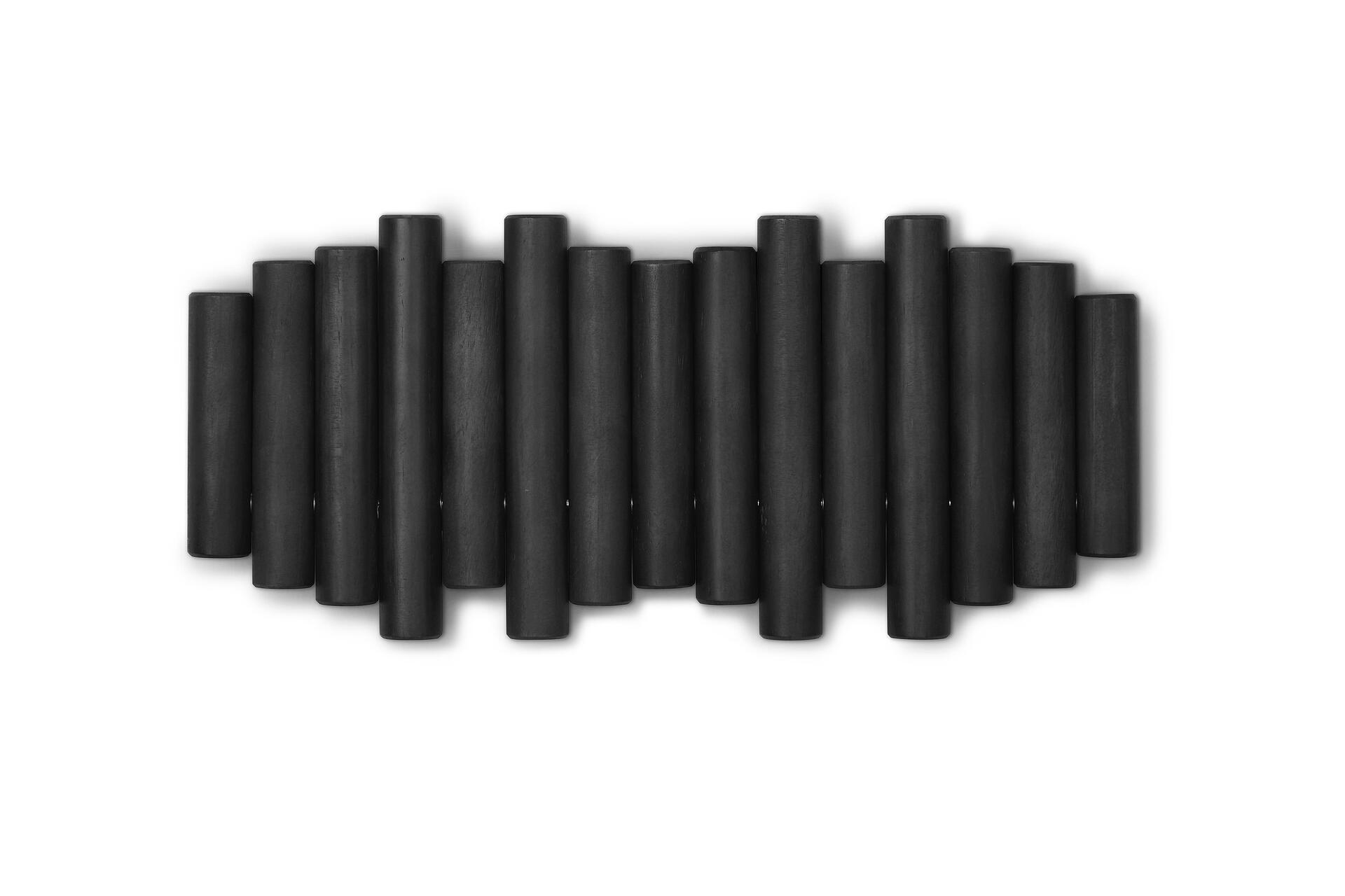 UMBRA Закачалка за стена “PICKET RAIL“ - цвят черен