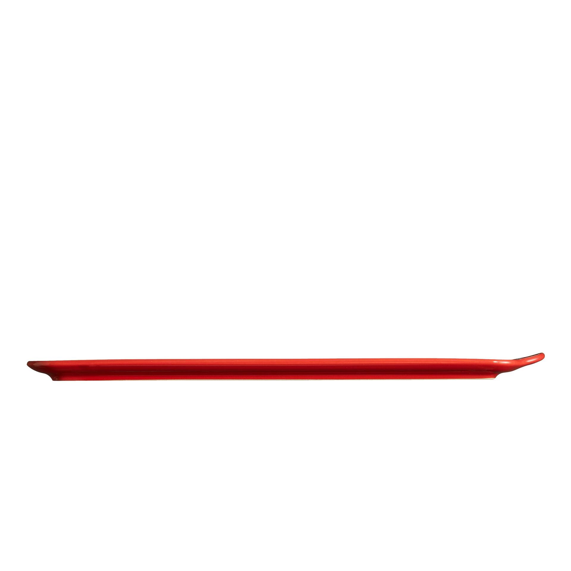 EMILE HENRY Плоча "APPETIZER PLATTER" - дълга - цвят червен
