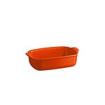 Керамична тава EMILE HENRY INDIVIDUAL OVEN DISH правоъгълна - 22 х 15 см - цвят оранжев