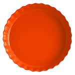 EMILE HENRY Керамична форма за тарт Ø 32 см "DEEP TART DISH"- цвят оранжев