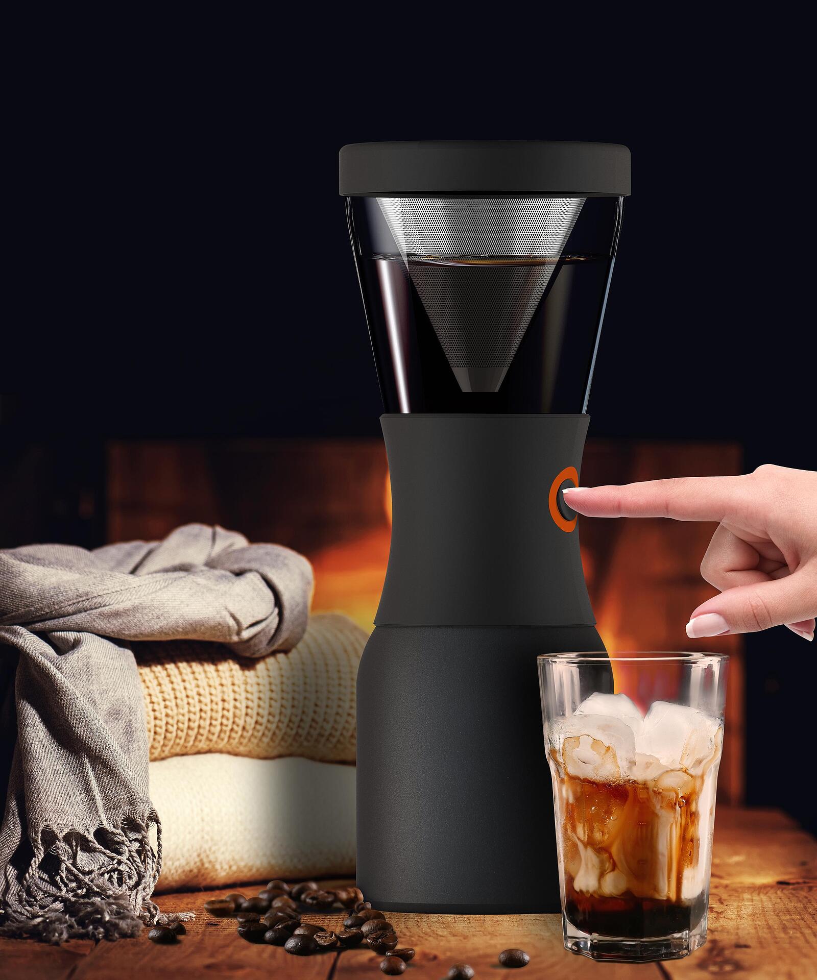 ASOBU Уред за студена филтрация на кафе “COLD BREW COFFEE“ - цвят черен
