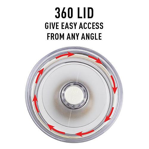 ASOBU Термо чаша с вакуумна изолация “360 MUG“ - 840 мл - цвят бял