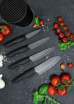 KYOCERA Комплект 4бр керамични ножове серия "SHIN" + блок за ножове