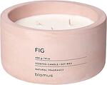 Ароматна свещ BLOMUS FRAGA с аромат Fig - Ø13 х 6.5 см - цвят розов