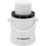 Тапа за шампанско Vin Bouquet с вакуумпомпа - бяла
