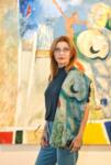 Копринен шал "В почит на Матис"