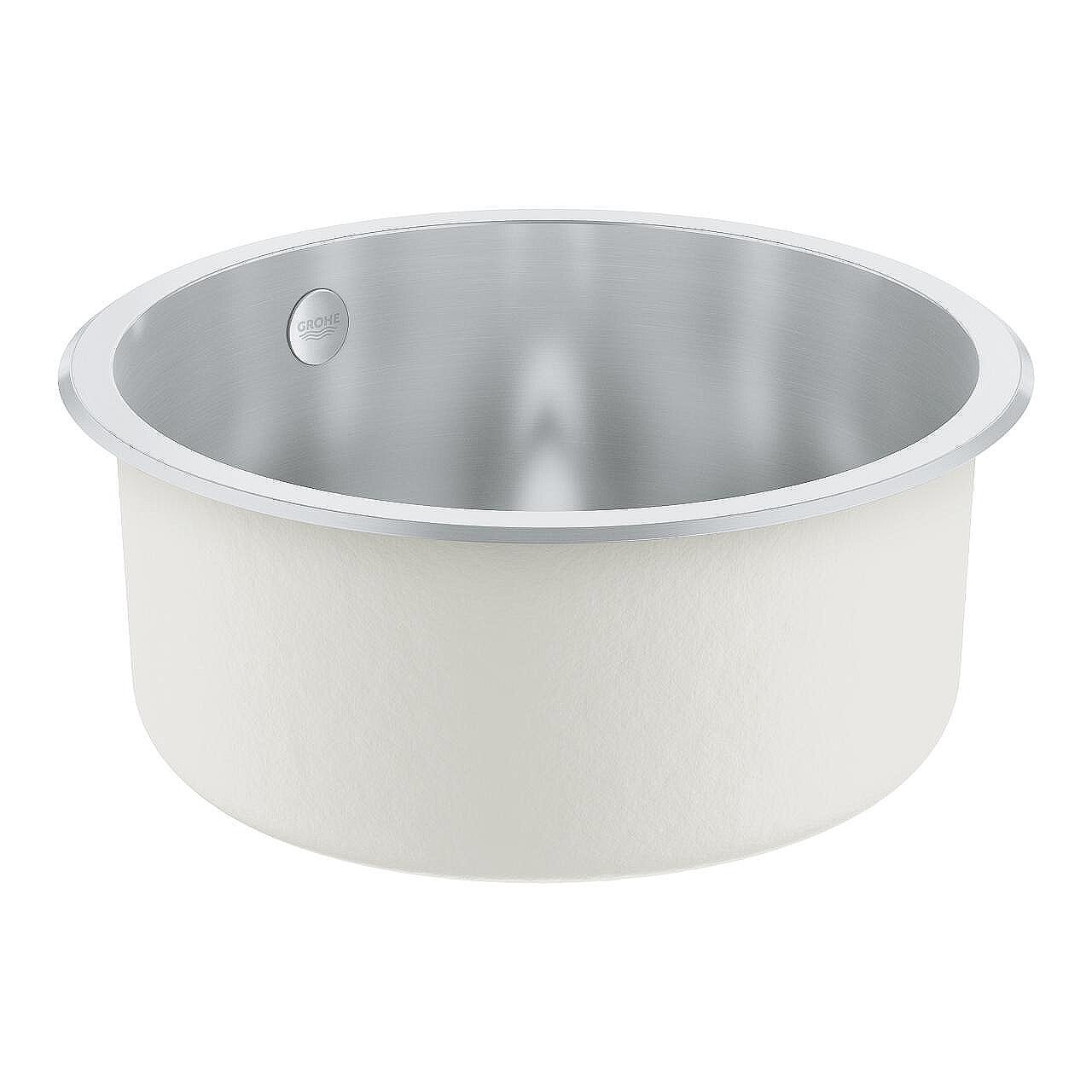 Кръгла кухненска мивка от неръждаема стомана GROHE K200  31720SD0