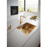 Кухненска мивка от неръждаема стомана в златист цвят GROHE K700U 31574GN1