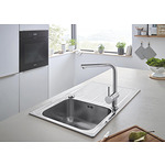 Комплект кухненска мивка и смесител GROHE Minta 31573SD1