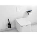 Комплект аксесоари за тоалетна черен мат HANSGROHE WallStoris 27969670