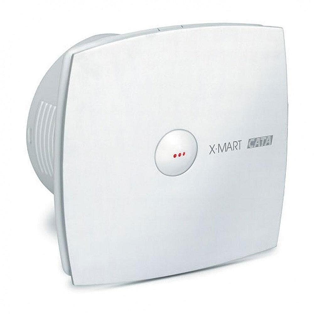 Вентилатор за баня Инокс с клапа CATA X-Mart 12 Matic INOX ф120,190m3/h-Copy