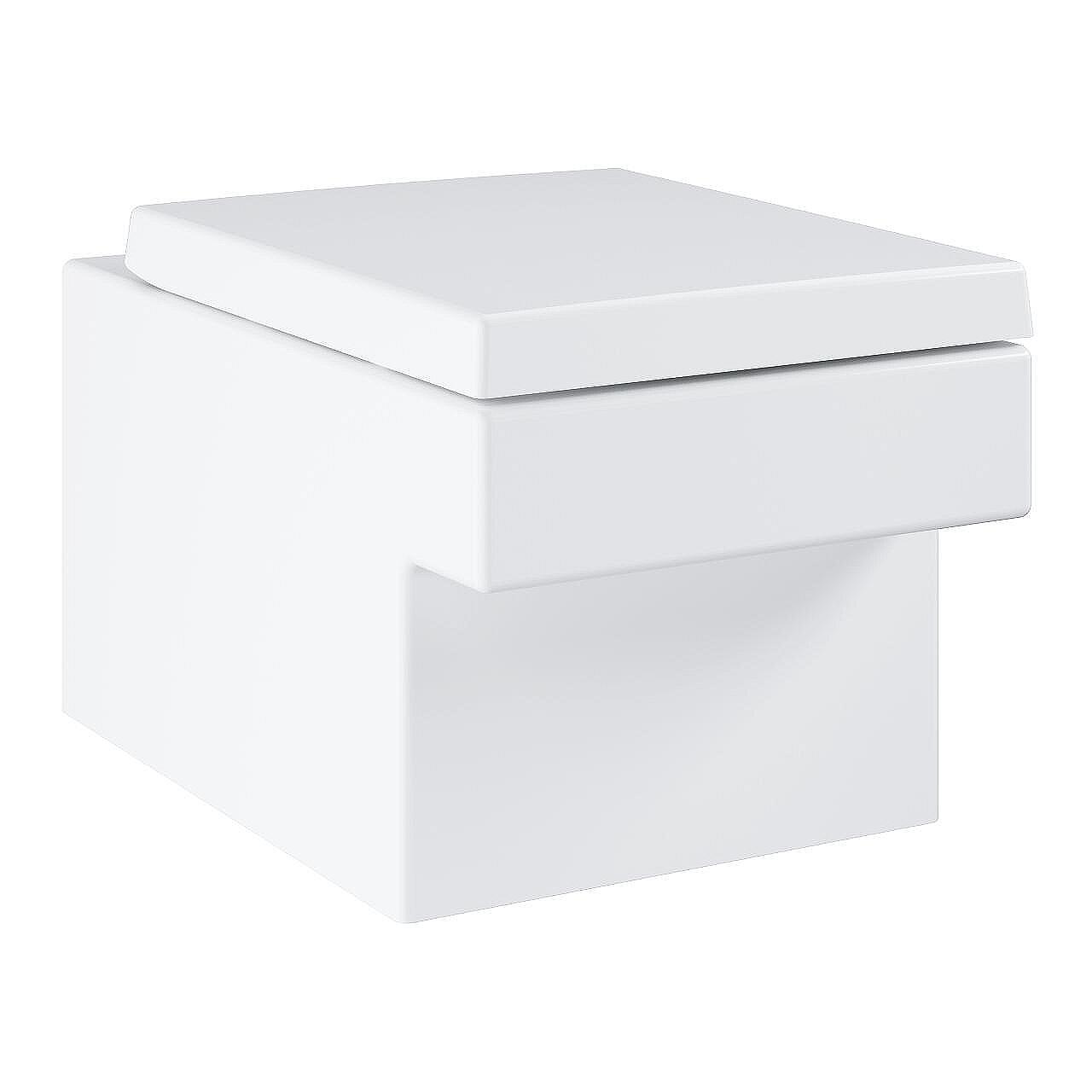 Комплект конзолна тоалетна чиния за стена GROHE Cube Ceramic с PureGuard покритие