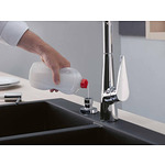Кухненски дозатор черен мат за течен сапун / препарат HANSGROHE A41 40438670