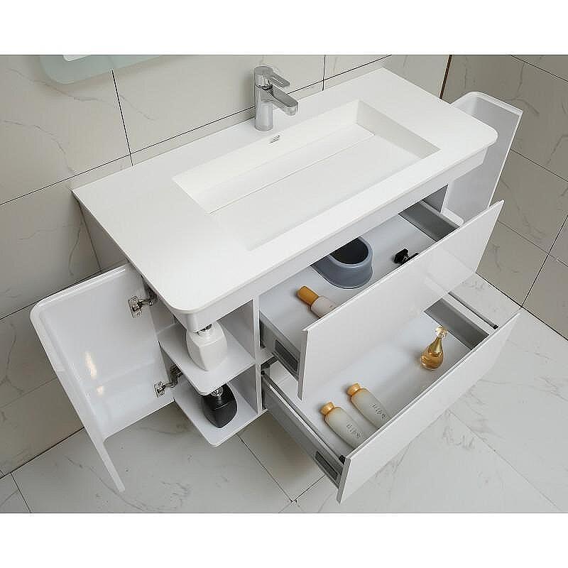 Долен шкаф от PVC с вградена мивка Inter Ceramic ICP 10046
