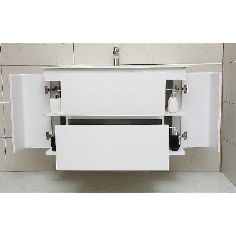 Долен шкаф от PVC с вградена мивка Inter Ceramic ICP 10046