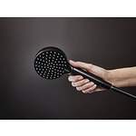 Ръчен душ с 2 типа струя в цвят черен мат HANSGROHE Vernis Blend 26270670