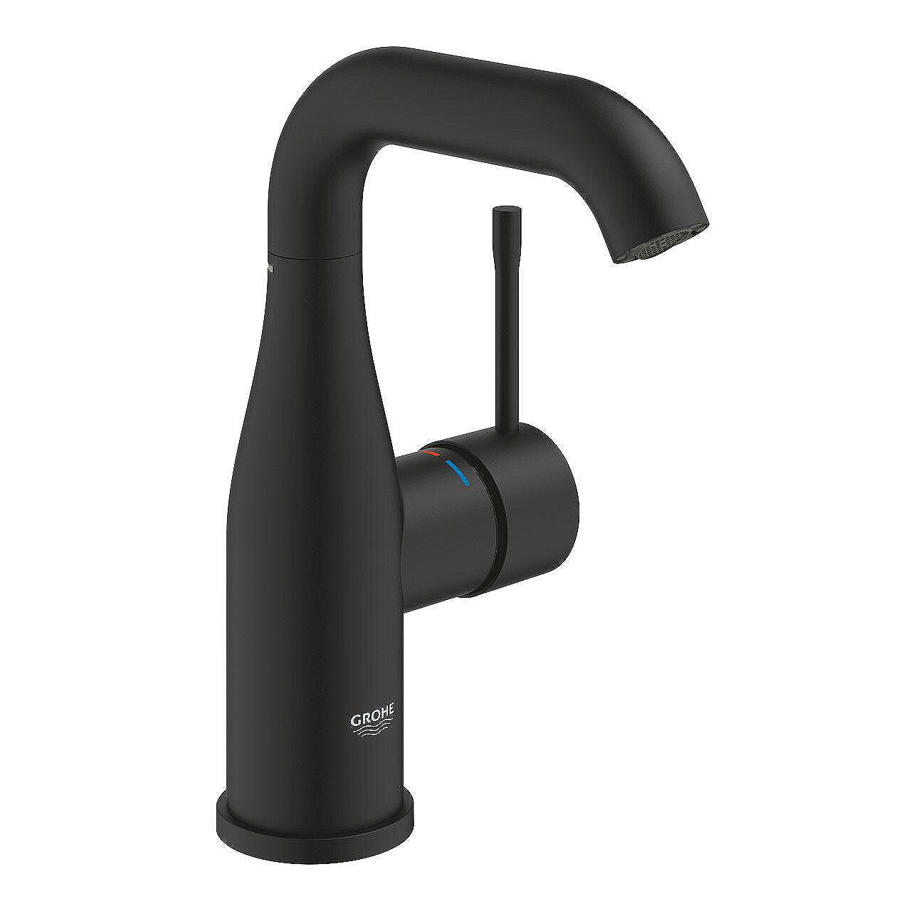 Смесител за умивалник M-размер, черен мат GROHE Essence  24176KF1