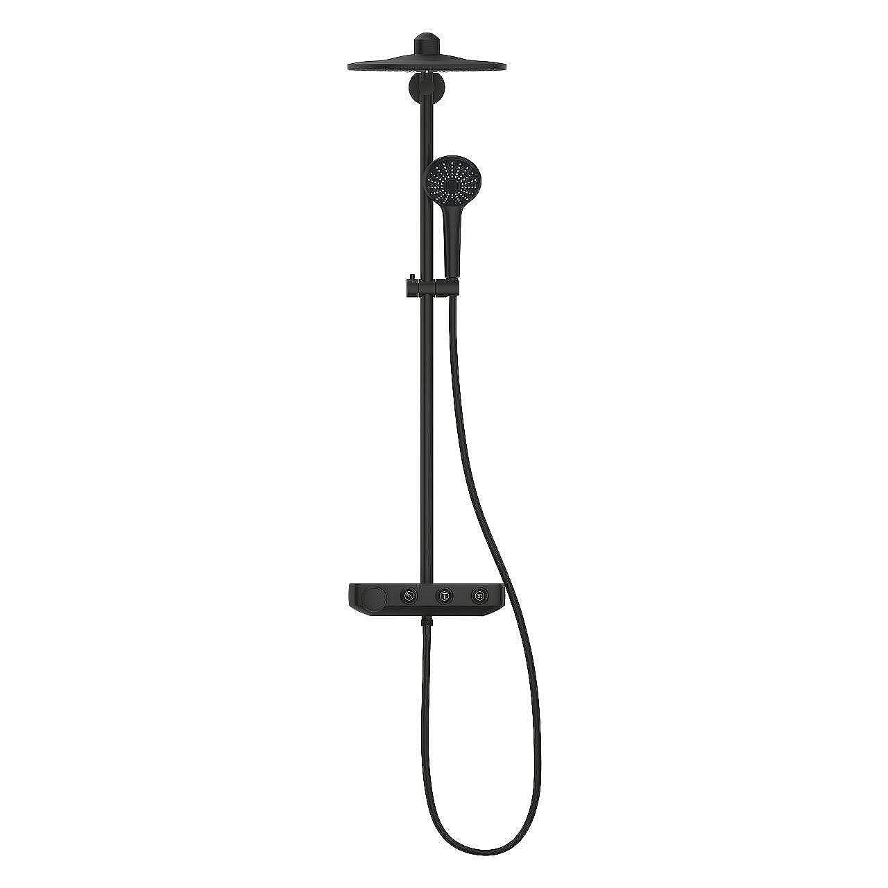 Душ система с термостат, черен мат GROHE Euphoria SmartControl System 310 Duo https://www.grohe.is/en_is/shower-system-with-thermostat-for-wall-mounting-22120KF0.html