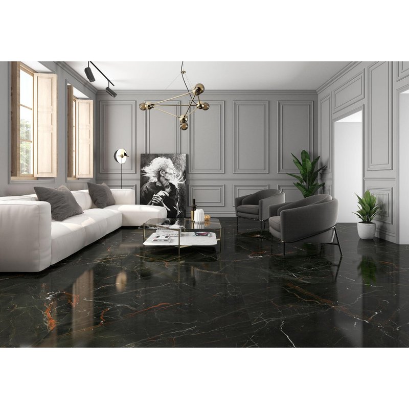 Модерен гранитогрес 60х120см | PRISSMACER Vanity Black