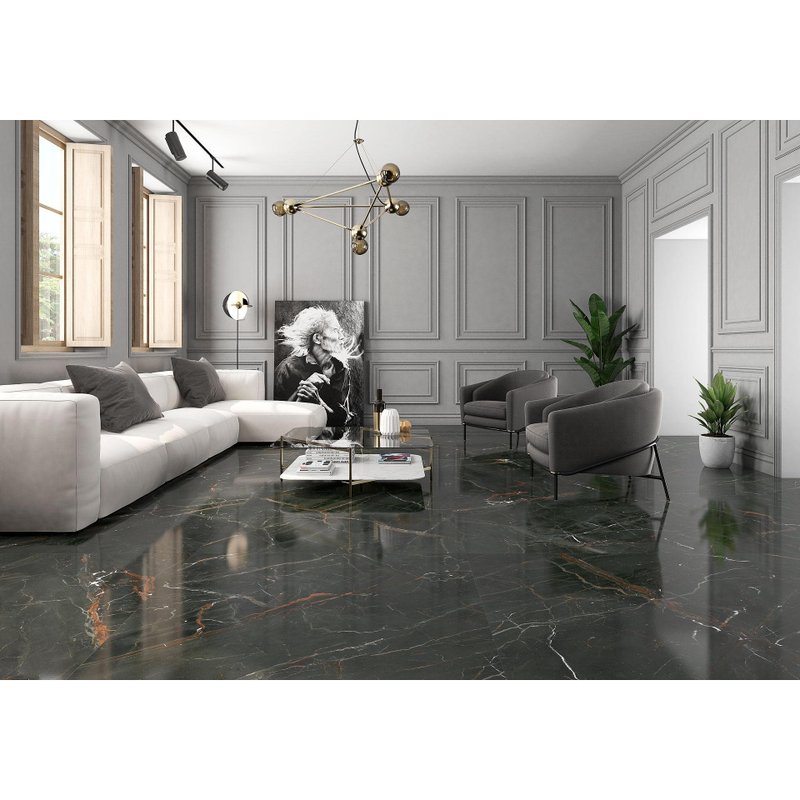 60/120 Гранитогрес тип мрамор| PRISSMACER Vanity Grey