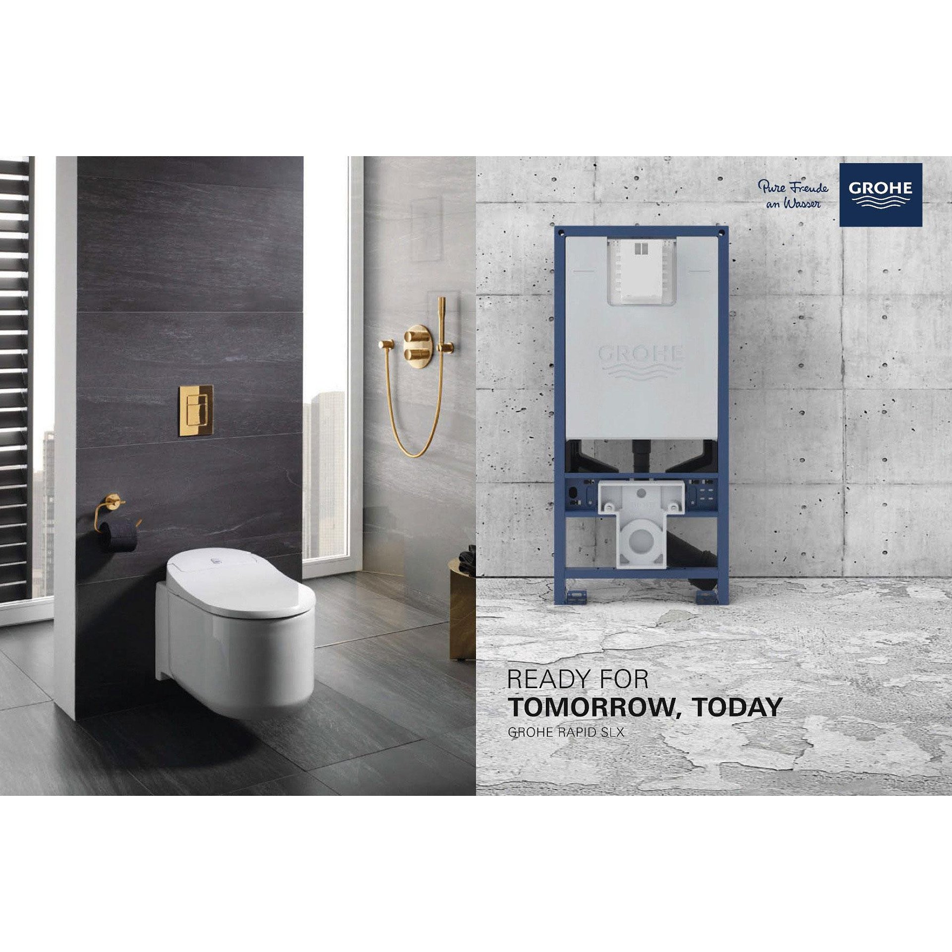 Структура за тоалетна с вграден контакт | GROHE Rapid slx